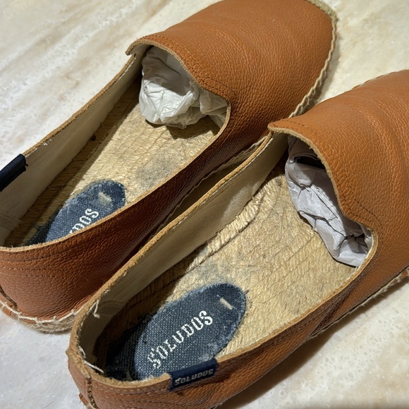 Soludos Smoking Slipper leather men’s 10 - Picture 4 of 5